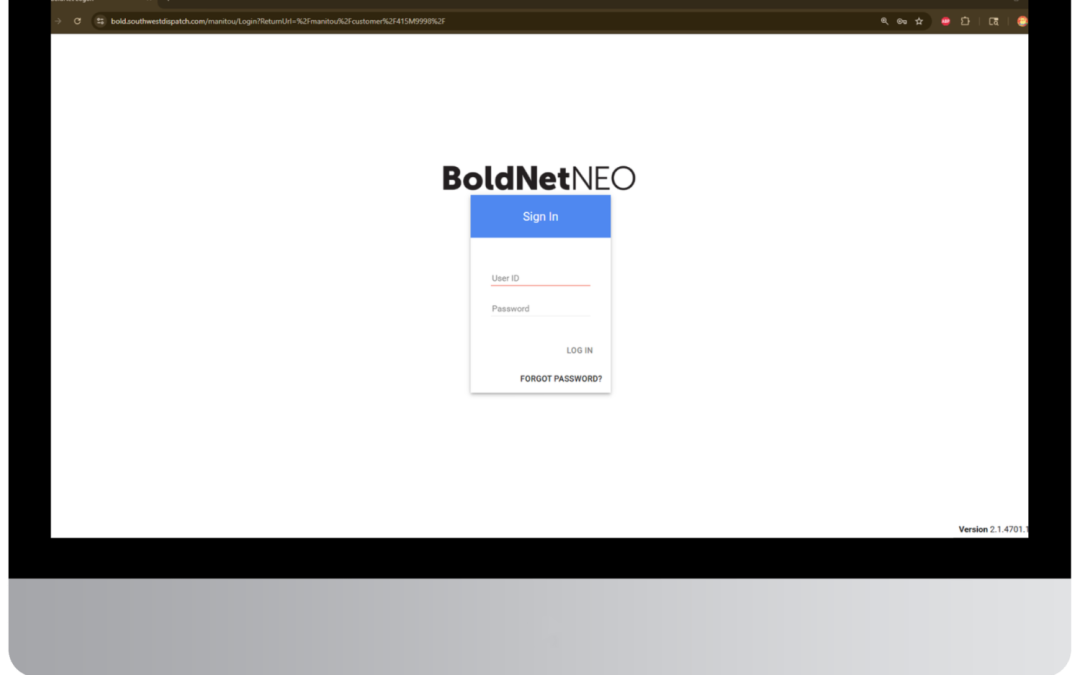 BoldNet – Monitor Screen | Southwest Dispatch